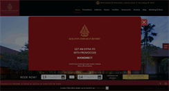 Desktop Screenshot of keratonjimbaranresort.com